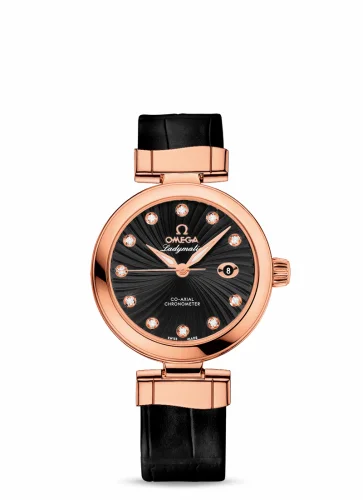 Omega LadyMatic Co-Axial 34 Red Gold / Black 425.63.34.20.51.001 (42563342051001)